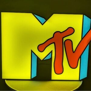 MTV Logo Neon Light